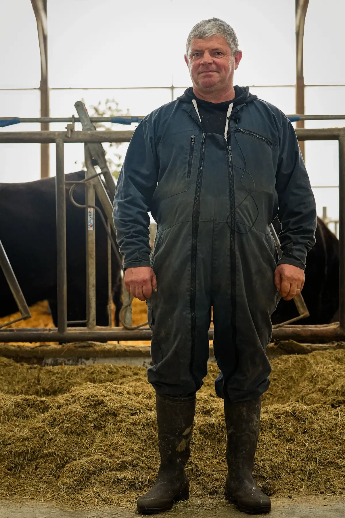 Éleveur de la ferme Le Bon Friche