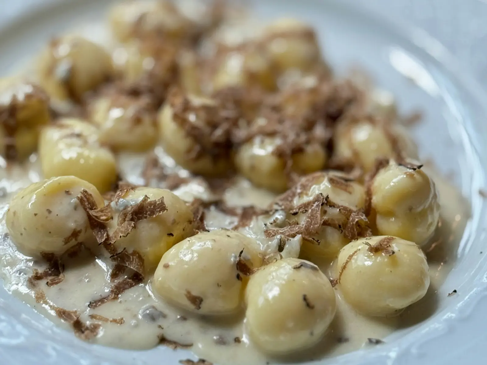 Gnocchi végétariens à la truffe du restaurant Carnivore à Vitré
