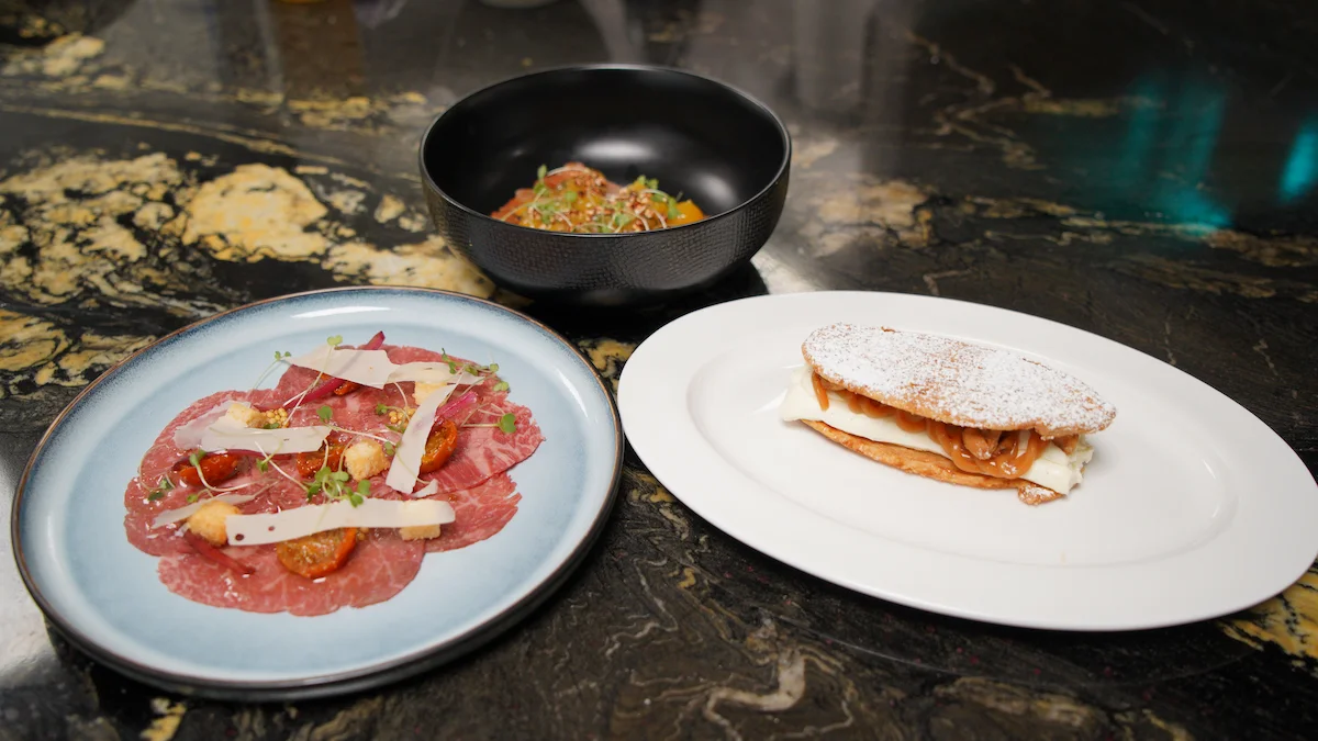Plats variés chez Carnivore - entrées, plats et desserts
