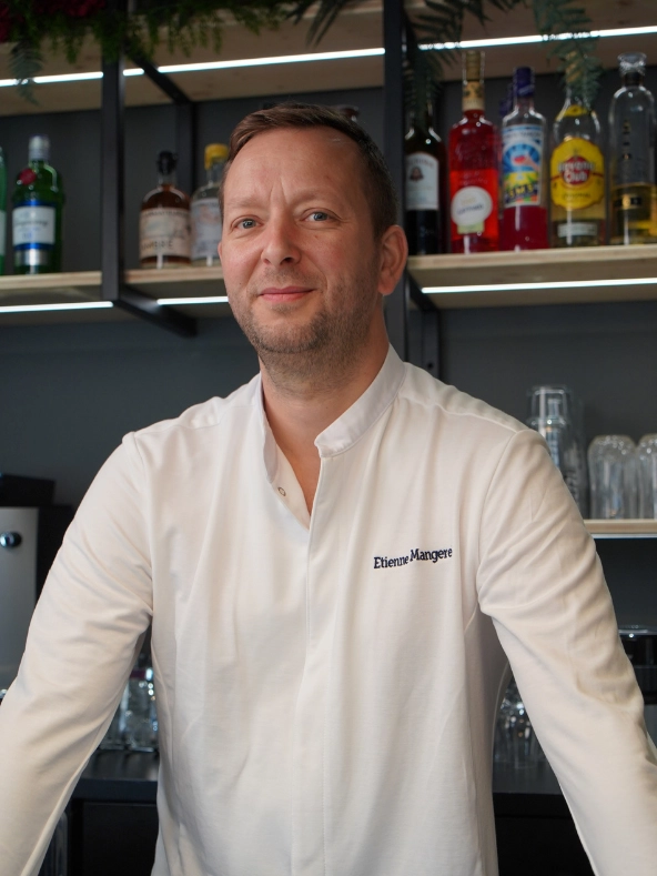 Étienne Mangerel, co-fondateur et chef du restaurant Carnivore à Vitré